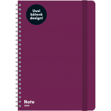 Note A5, liila | E. Kylmälä Oy