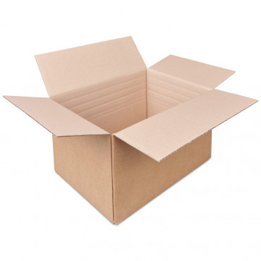 Aaltopahvilaatikko 42 ruskea 440 x 315 x 320/210 mm (25) | E. Kylmälä Oy