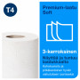 Tork Soft WC-paperi, perinteinen, valkoinen T4 | E. Kylmälä Oy