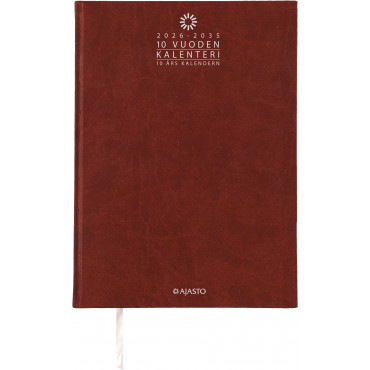 10 vuoden kalenteri/10 årskalendern, kupari | E. Kylmälä Oy