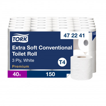 Tork Extra Soft WC-paperi valkoinen (40) | E. Kylmälä Oy