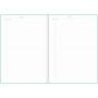 Planner-muistikirja, aqua | E. Kylmälä Oy