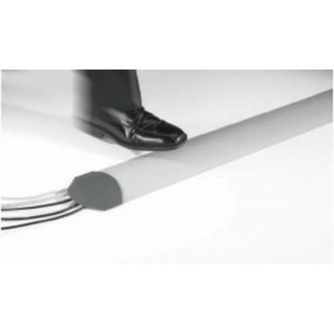 Lattialista kuminen vaaleanharmaa 15 cm / 3 metriä | E. Kylmälä Oy