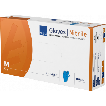 ABENA Classic nitriilikäsine M sininen (100) | E. Kylmälä Oy
