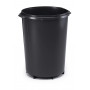 Durabin jätesäiliö 40 L pyöreä musta | E. Kylmälä Oy