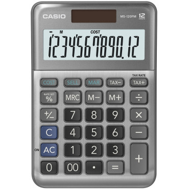 Casio MS-120FM pöytälaskin | E. Kylmälä Oy