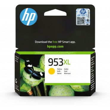 HP 953 XL mustesuihkuvärikasetti keltainen | E. Kylmälä Oy