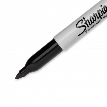 Sharpie huopakynä Fine musta | E. Kylmälä Oy
