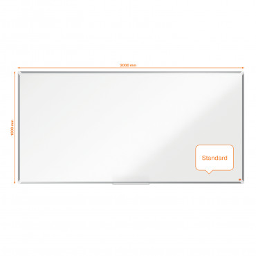 Nobo Premium Plus valkotaulu 200 x 100 cm emali | E. Kylmälä Oy