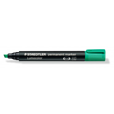 Staedtler Lumocolor 350 huopakynä vihreä 2-5 mm viisto | E. Kylmälä Oy