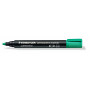 Staedtler Lumocolor 352 huopakynä vihreä 2 mm pyöreä | E. Kylmälä Oy