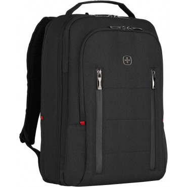 Wenger City Traveler reppu 16″ tietokoneelle musta | E. Kylmälä Oy