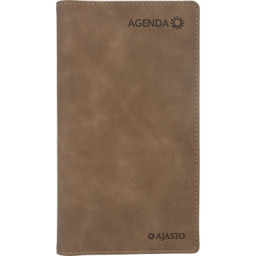 Agenda horizontal, ruskea | E. Kylmälä Oy