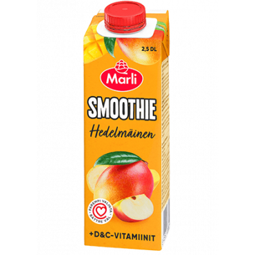 Marli Hedelmäinen smoothie + D&C-vitamiinit 2,5 dl | E. Kylmälä Oy