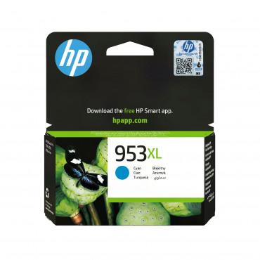 HP 953 XL mustesuihkuvärikasetti sininen | E. Kylmälä Oy
