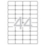 Apli kuultotarra A4  48,5 x 25,4 mm | E. Kylmälä Oy