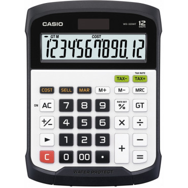 Casio WD-320MT vesi- ja pölysuojattu pöytälaskin | E. Kylmälä Oy