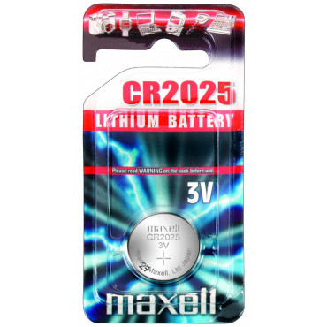 Maxell paristo CR 2025 1-pack | E. Kylmälä Oy