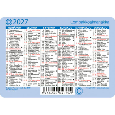 Lompakkoalmanakka | E. Kylmälä Oy