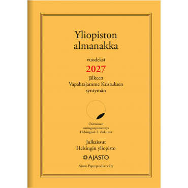 Yliopiston almanakka A4 | E. Kylmälä Oy