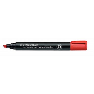 Staedtler Lumocolor 350 huopakynä punainen 2-5 mm viisto | E. Kylmälä Oy