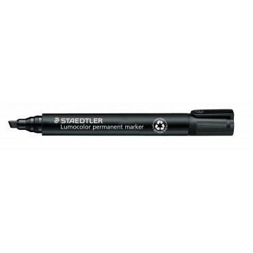Staedtler Lumocolor 350 huopakynä musta 2-5 mm viisto | E. Kylmälä Oy