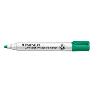 Staedtler Lumocolor 351 valkotaulukynä vihreä 2 mm pyöreä | E. Kylmälä Oy