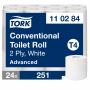 Tork WC-paperi Advanced T4 valkoinen (24) | E. Kylmälä Oy