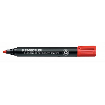 Staedtler Lumocolor 352 huopakynä punainen 2 mm pyöreä | E. Kylmälä Oy