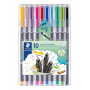 Staedtler Triplus fineliner 334 0,3 mm 10-v sarja | E. Kylmälä Oy