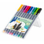 Staedtler Triplus fineliner 334 0,3 mm 10-v sarja | E. Kylmälä Oy