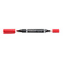 Staedtler Lumocolor 348 DUO huopakynä punainen 0,6 mm/1,5 mm | E. Kylmälä Oy