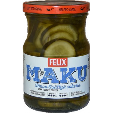 Felix Maku viipalekurkku mausteliemessä 560g/300g | E. Kylmälä Oy