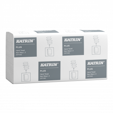 Katrin Plus käsipyyhe Non Stop L 3-krs valkoinen  87099 | E. Kylmälä Oy