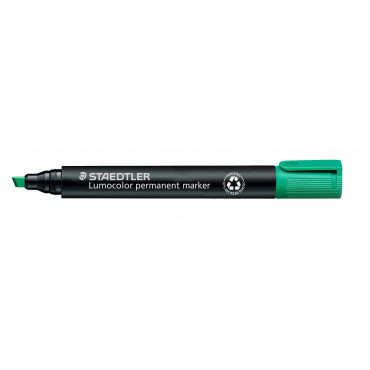 Staedtler Lumocolor 350 huopakynä vihreä 2-5 mm viisto | E. Kylmälä Oy