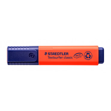 Staedtler TextSurfer Classic  korostuskynä punainen | E. Kylmälä Oy