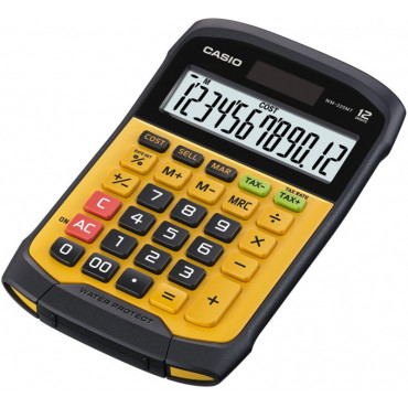 Casio WM-320MT vesi- ja pölytiivis pöytälaskin | E. Kylmälä Oy