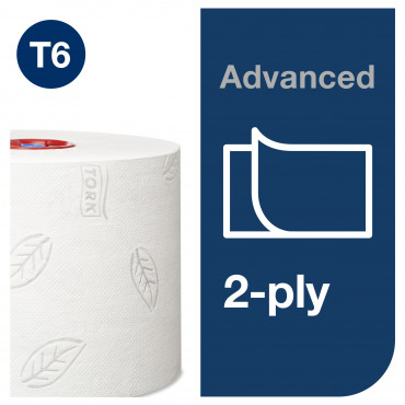 Tork Mid-Size WC-paperi Advanced T6 valkoinen (27) | E. Kylmälä Oy