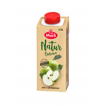 Marli Natur omenatäysmehu 2 dl | E. Kylmälä Oy