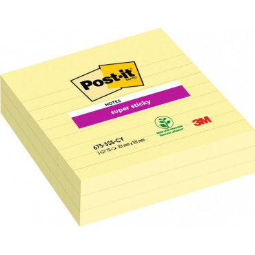 Post-it Meeting Notes 101 x 101 mm keltainen (3) | E. Kylmälä Oy